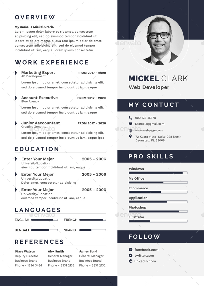 great resume templates