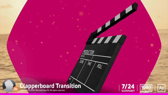 Transition Clapperboard - VideoHive 13506188
