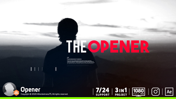 The Opener - VideoHive 17717700