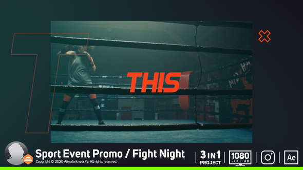 Sport Event PromoFight - VideoHive 24927370