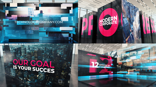 Modern Technology Corporate Trailer | Promo | Presentation | Opener