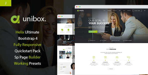 Unibox - Multipurpose Corporate Business Joomla Template