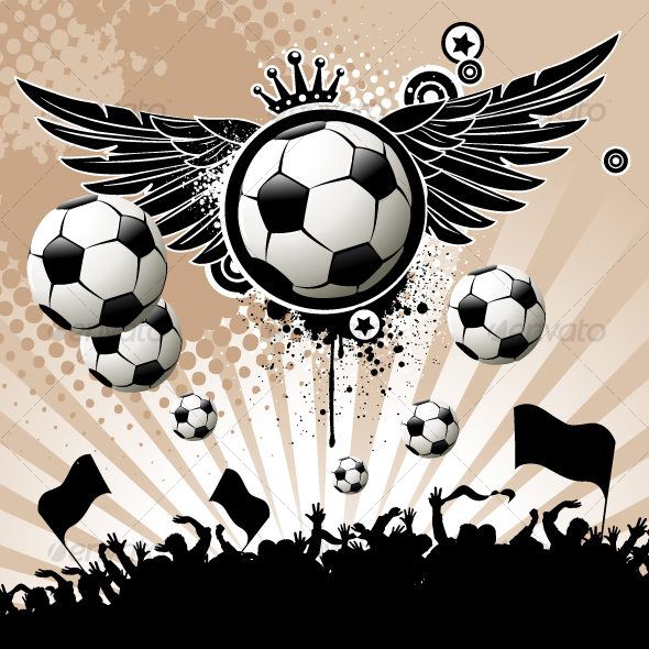 Football background - Sports/Activity Conceptual