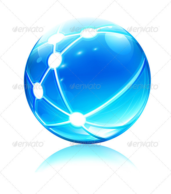 Network sphere - Conceptual Vectors