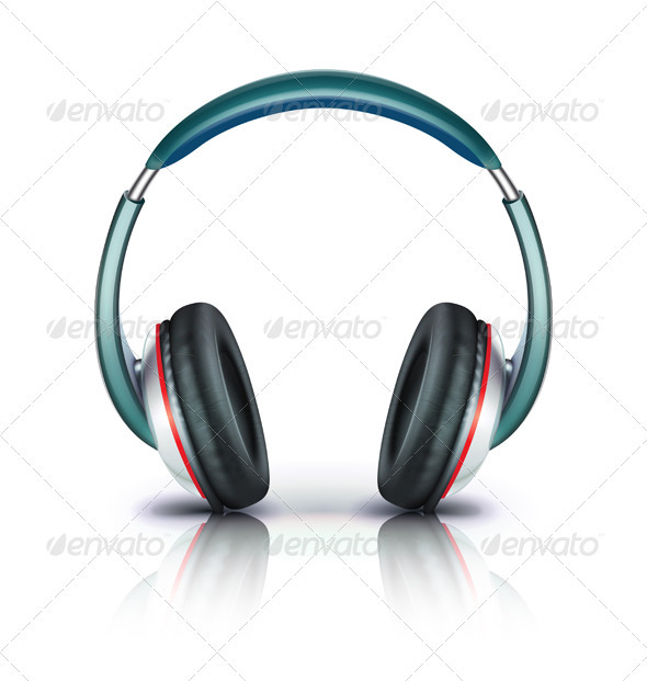 Headphones icon - Objects Vectors