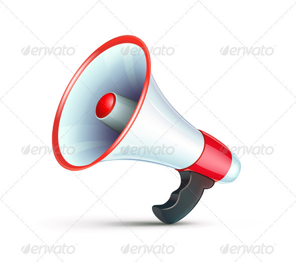 Megaphone icon - Objects Vectors
