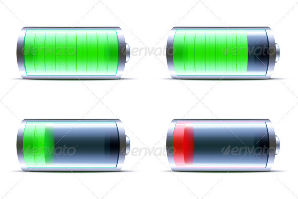 Battery level indicator - Technology Conceptual