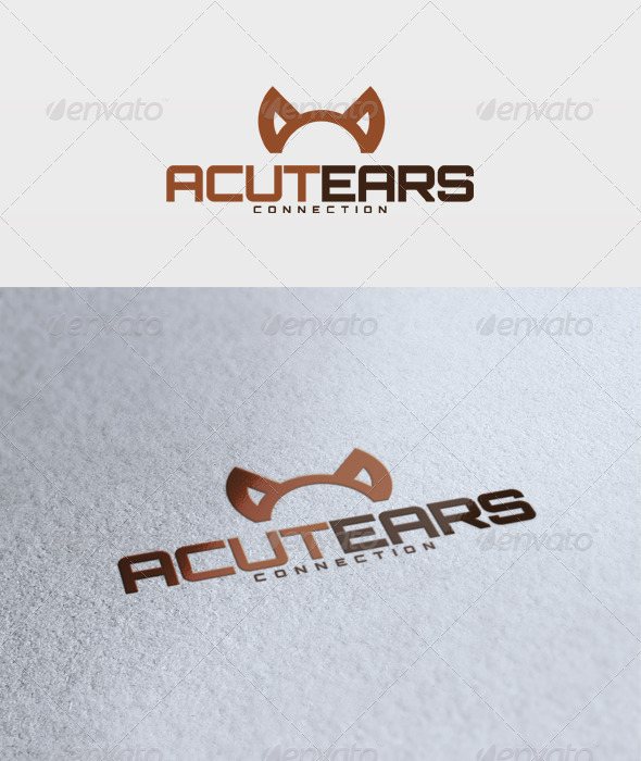 Acute Ears Logo - Vector Abstract