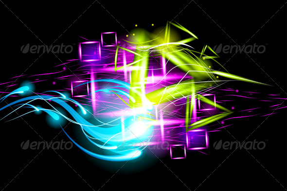 Light effect background - Abstract Conceptual