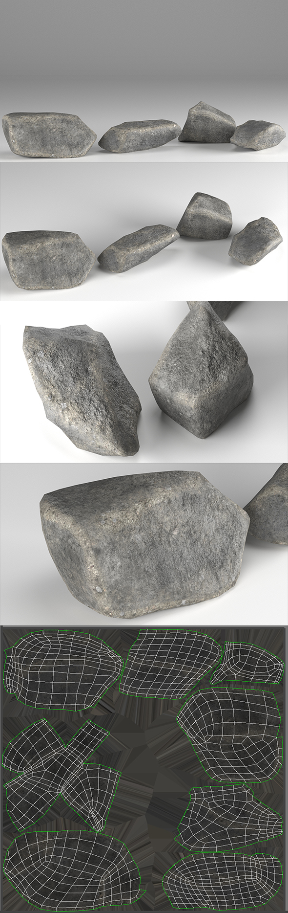 Stones Pack v1 - 3Docean 28418210