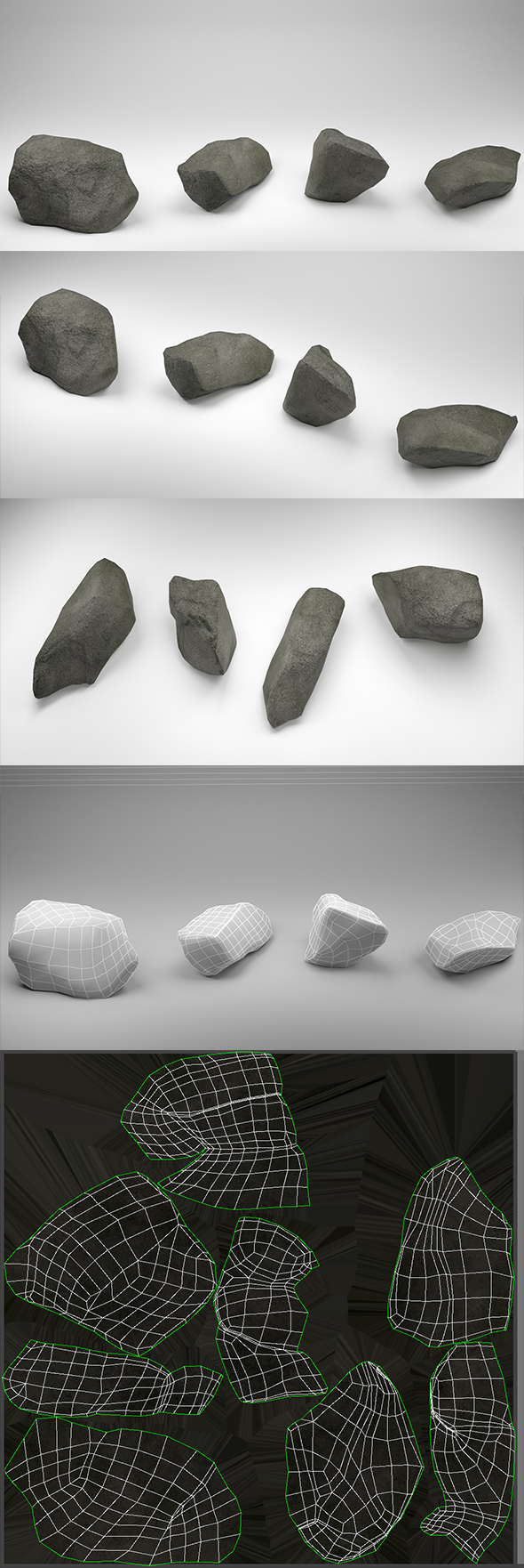 Stones Pack v2 - 3Docean 28418373