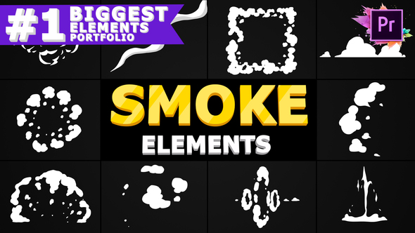 Smoke Pack | Premiere Pro MOGRT