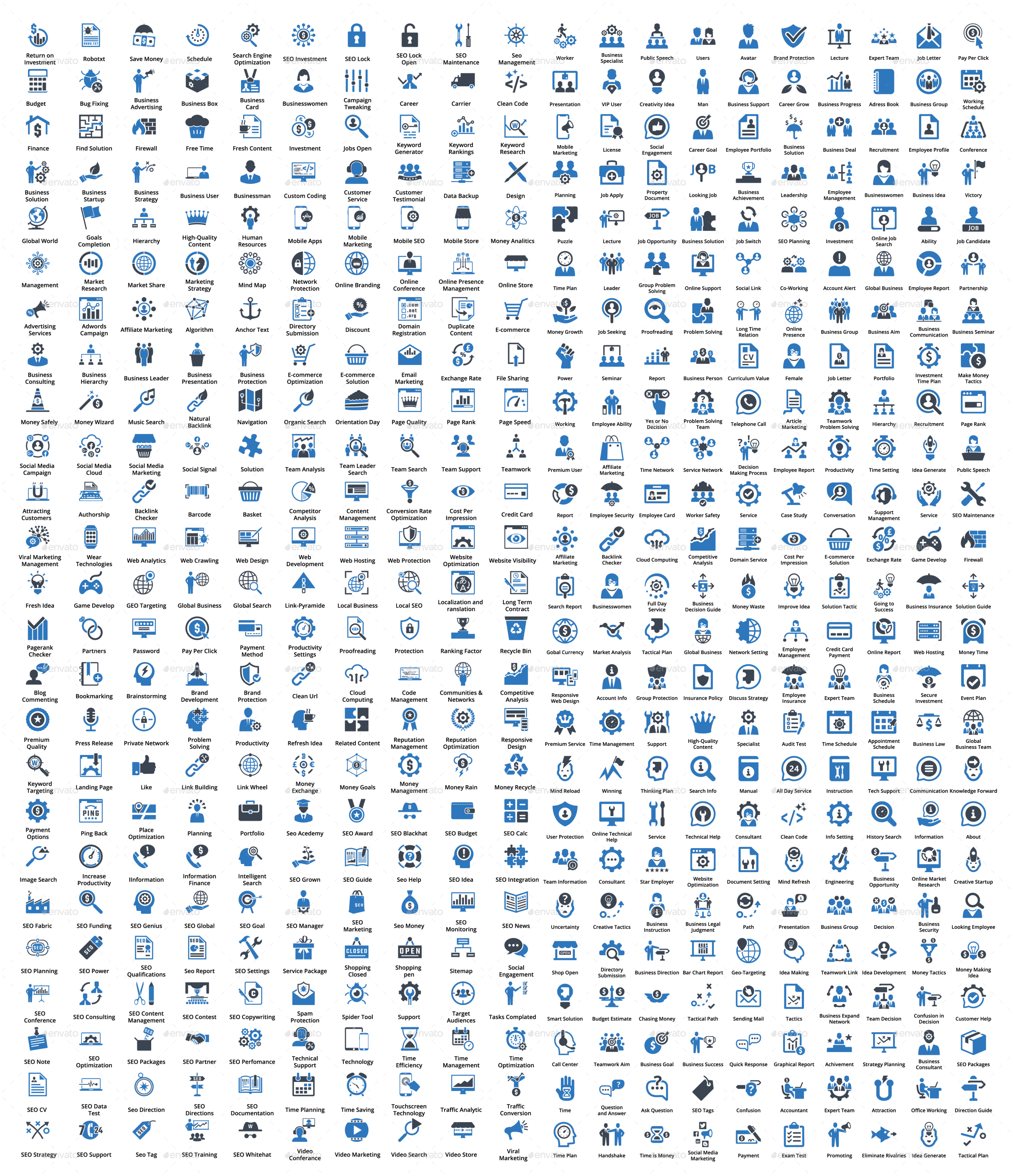 5000 Business Icons, Icons | GraphicRiver