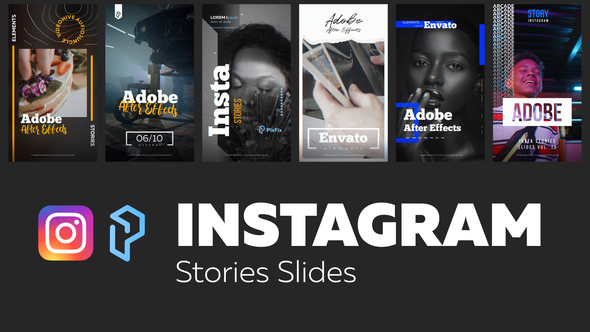 Instagram Stories Slides - VideoHive 28424197