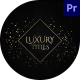 Elegant Luxury Wedding Titles - VideoHive Item for Sale