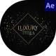 Elegant Luxury Wedding Titles - VideoHive Item for Sale