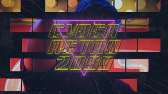 Cyber Retro 2099 - VideoHive 28430876
