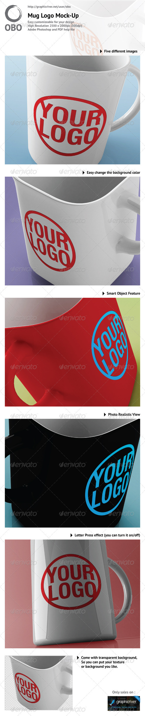 Mug Logo Mock-up - Logo Product Mock-Ups