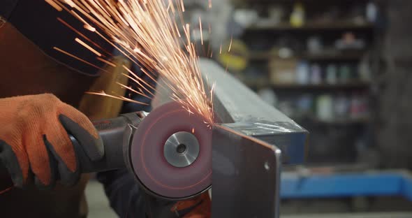 Stripping of a Metalwork By the Master with the Bulgarian in Hands alt