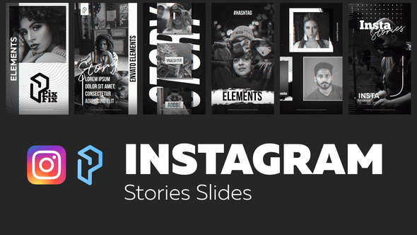 Instagram Stories Slides - VideoHive 28434276