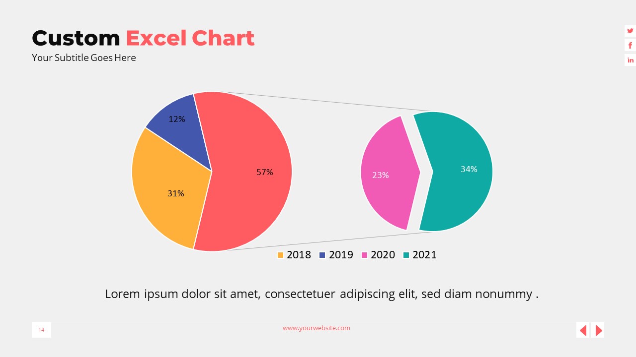 Data Driven Chart and Infographic PowerPoint Template by -Slioto ...