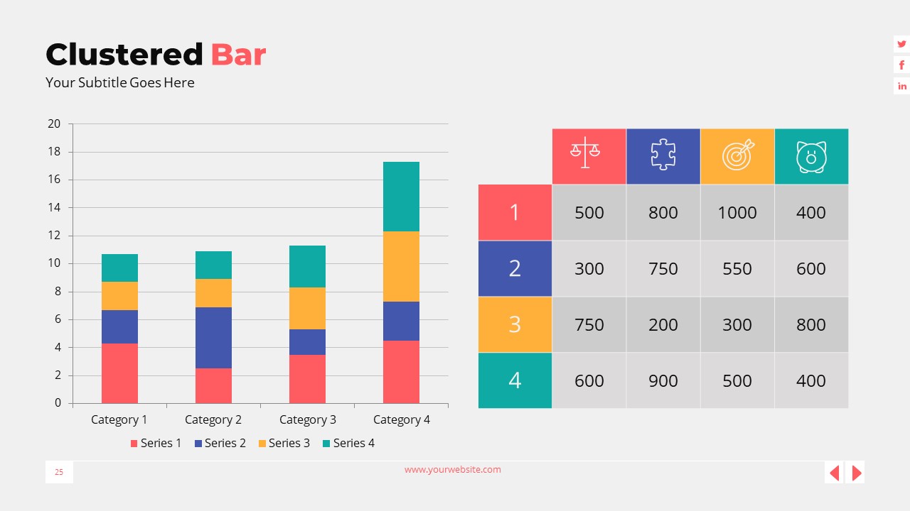 Data Driven Chart and Infographic PowerPoint Template by -Slioto ...