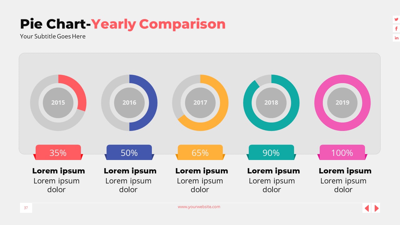 Data Driven Chart and Infographic PowerPoint Template by -Slioto ...