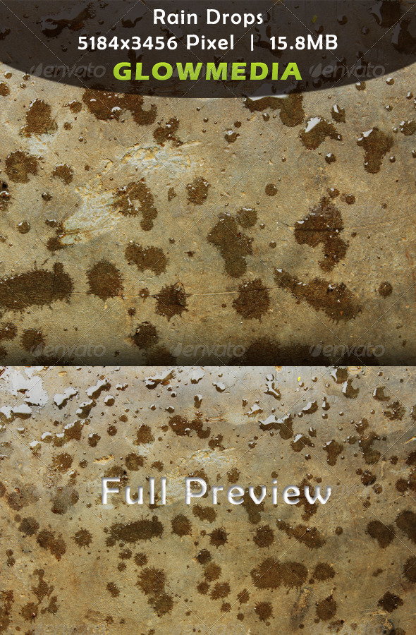Rain Drops - Metal Textures