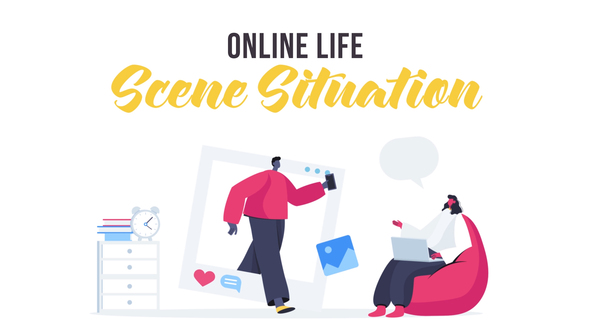 Online life - VideoHive 28435597