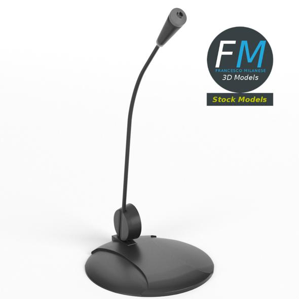 Desk microphone - 3Docean 21246432