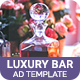 Food Restaurant Luxury Bar Banner FR001