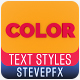 Color Typography | 3D Text - VideoHive Item for Sale