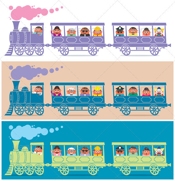 Steam Train Driver - Retro Technology