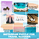 Instagram Puzzle Feed Travel Vlogger