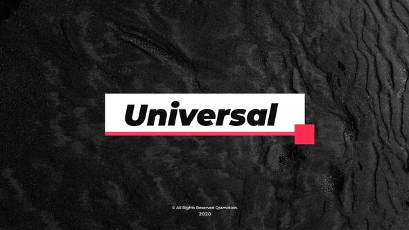 Universal and Clean - VideoHive 28453548