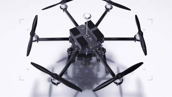 Professional drone - VideoHive 28455170