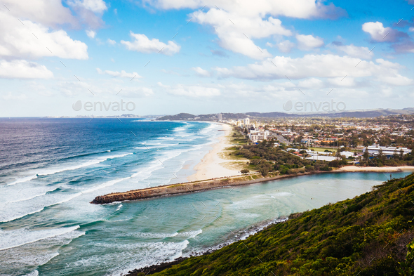 Burleigh Head National Park Gold Coast Australia Stock Photo by FiledIMAGE