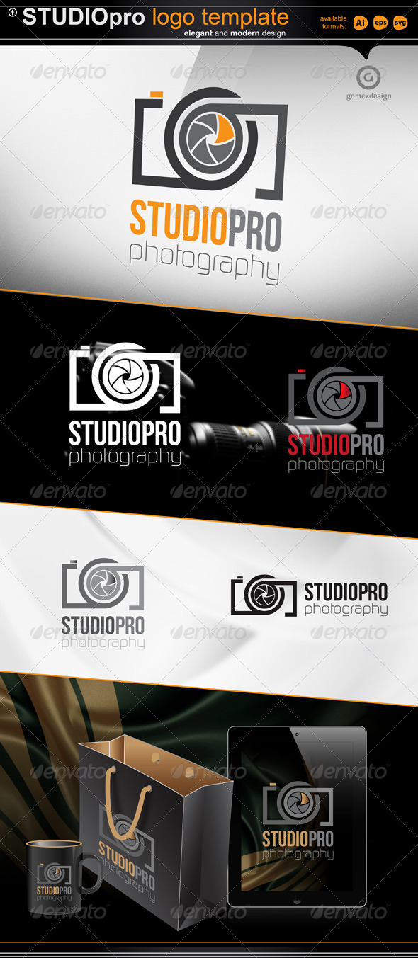 Studio pro - photography - Objects Logo Templates