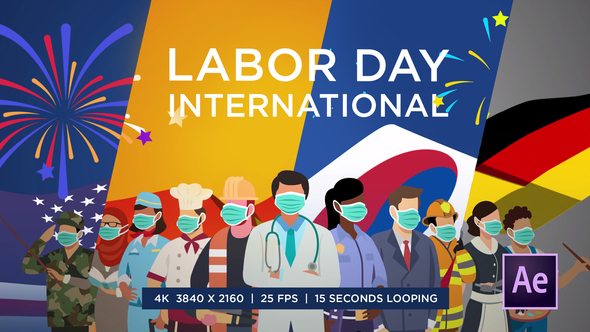 Happy Labor Day - VideoHive 28466297