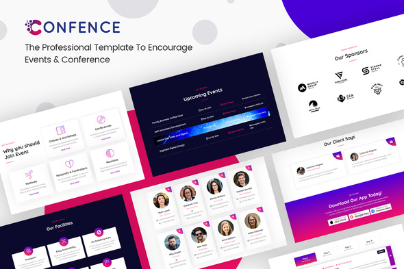 Confence - EventConference - ThemeForest 25954528