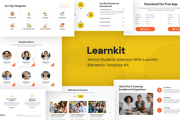 LearnKit - e-Learning - ThemeForest 27925479