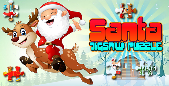 Santa Jigsaw Puzzle Game (CAPX and HTML5)