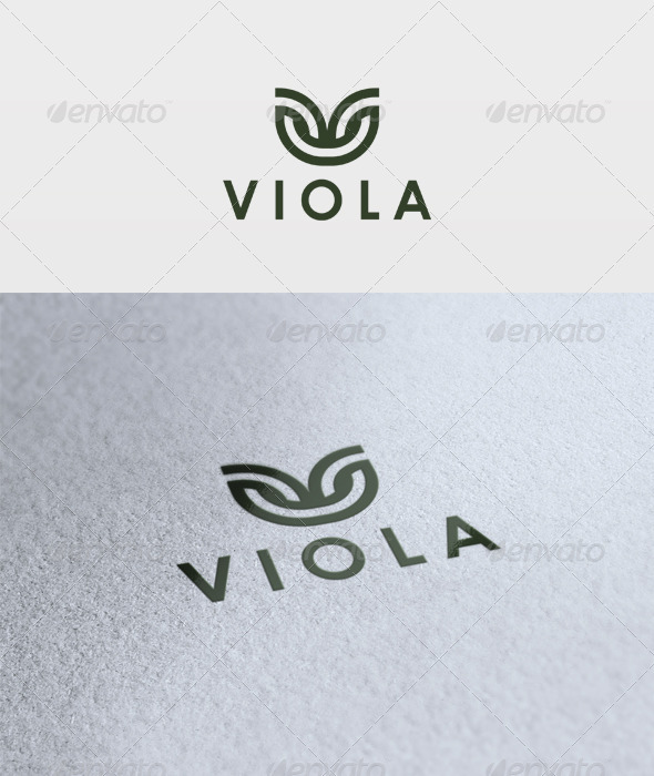 Viola Logo - Letters Logo Templates