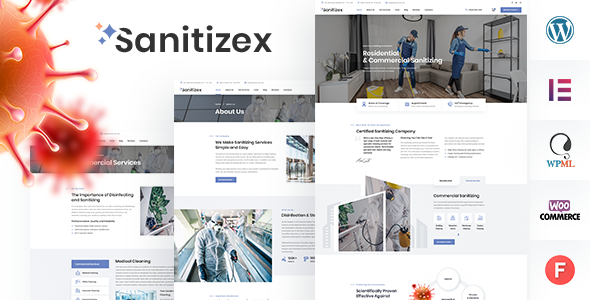 Sanitizex – Sanitizing Services WordPress Theme