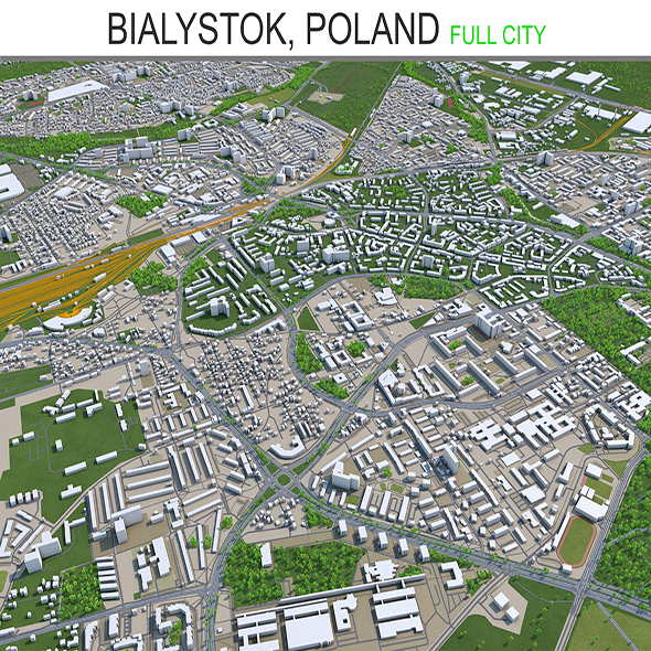 Bialystok city Poland - 3Docean 28469748