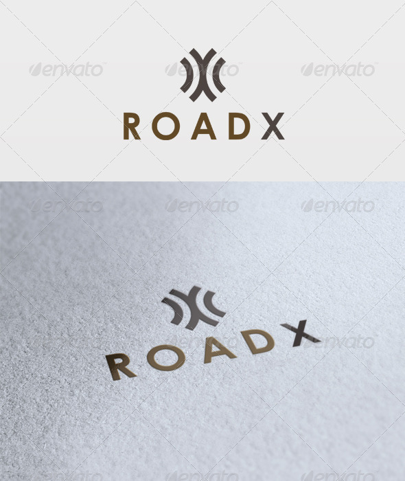 Road X Logo - Letters Logo Templates