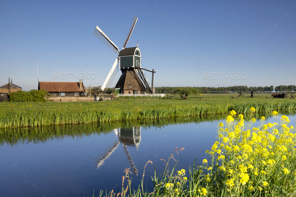 The Wingerdse Molen - Stock Photo - Images