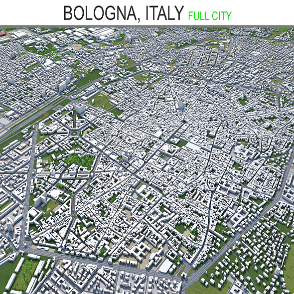 Bologna city Italy - 3Docean 28475544