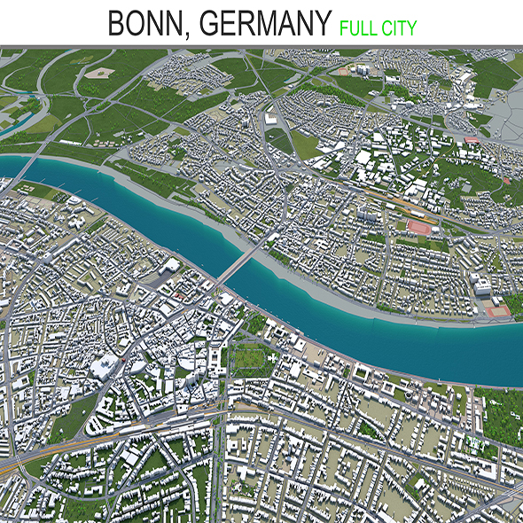 Bonn city Germany - 3Docean 28475672