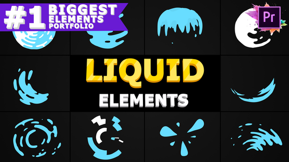 Liquid Circles | Premiere Pro MOGRT
